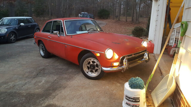 1972 MGB GT Running Project 1972 MG MGB