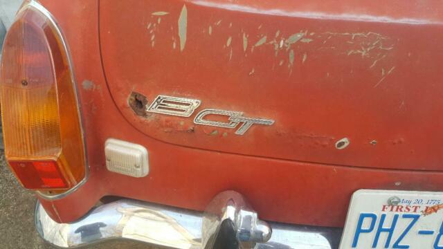 1972 MG MGB - photo 13