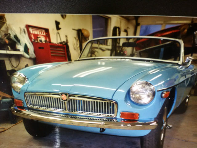1972 MGB MK III- Roadster- Chrome bumper-Restored 1972 MG MGB Mark III