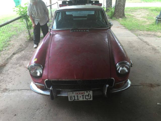 1972 MG MGB Red - photo 2