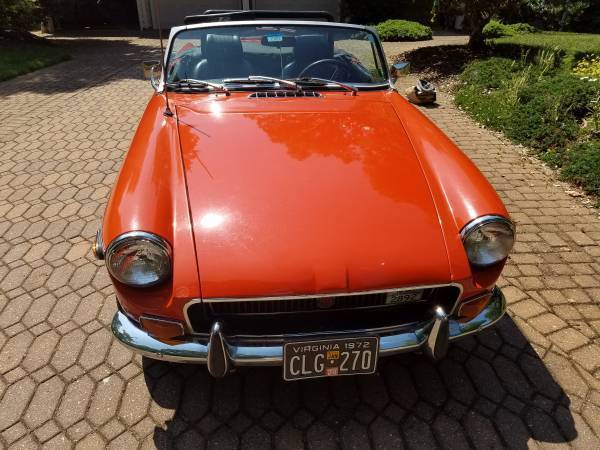 1972 MG MGB Chrome Bumpers - photo 6