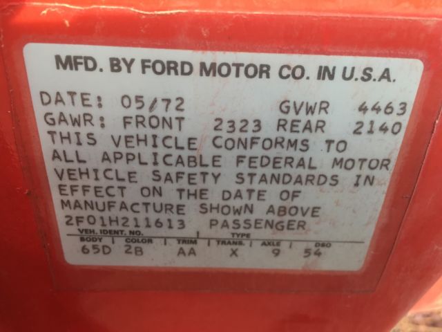 1972 Ford Mustang Grande - photo 11