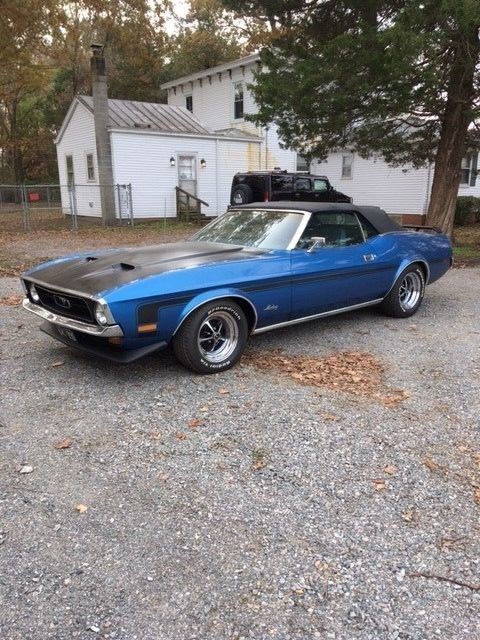 1972 mustang convertible 351 1972 Ford Mustang