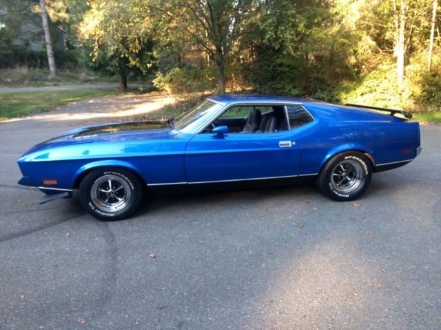 1972 Mustang Mach 1 351 Cobra Jet 4 speed Ram Air 1972 Ford Mustang Deluxe