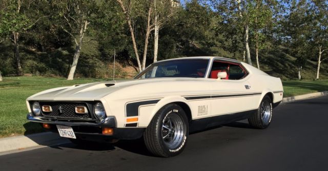 1972 Mustang Mach 1 California Car Q Code Highly Optioned and Rare Power Windows 1972 Ford Mustang