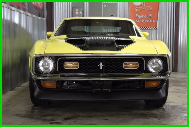 1972 Mustang Mach 1, Decor Interior, 351C, Auto, Power Disc Brakes & Steering 1972 Ford Mustang 1972 Mustang Mach 1, Decor Interior, 351C, Auto, Power Disc Brake