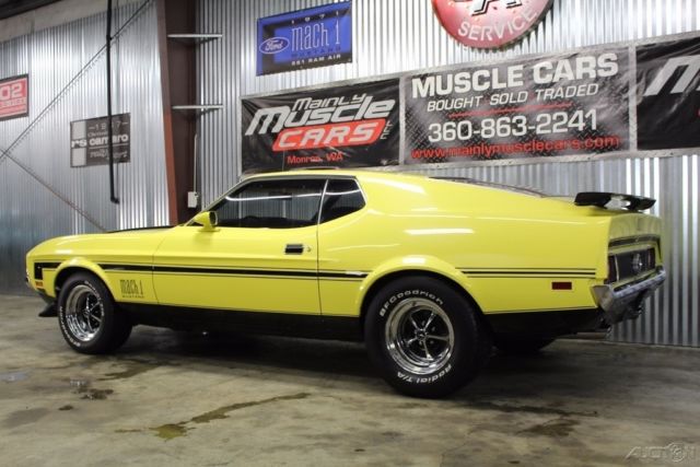 1972 Ford Mustang 1972 Mustang Mach 1, Decor Interior, 351C, Auto, Power Disc Brake - photo 5
