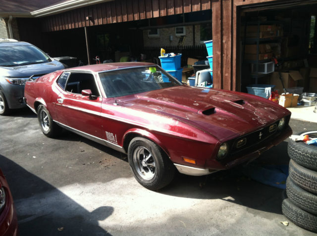 1972 Mustang Mach 1 - Pure 70s Muscle Car 1972 Ford Mustang Mach 1