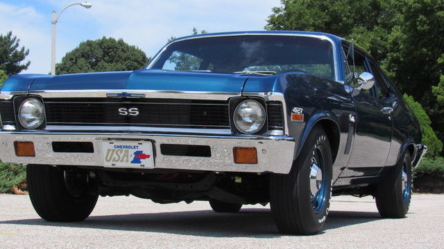 1972 Nova 427 4 Speed Frame Off Pure Muscle Fast Gorgeous Top Quality SS 1972 Chevrolet Nova SS