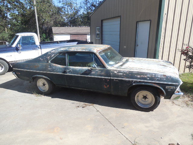 1972 Nova Build a HOT ROD or Drag car NO RESERVE!!!!!!!!! 1972 Chevrolet Nova