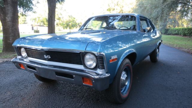 1972 Nova Super Sport "K" Code * 350/300HP * Muncie 4 Speed * Posi 3:55 Gears 1972 Chevrolet Nova Super Sport