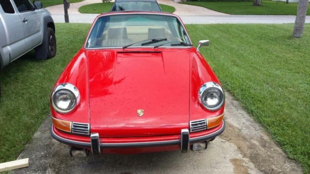 1972 Numbers Matching 911T Targa Used 1972 Porsche 911 Targa