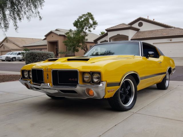 1972 Olds. Cutlass Supreme 442 Tribute. Arizona Rust Free American Muscle 1972 Oldsmobile Cutlass Supreme-442-Tribute