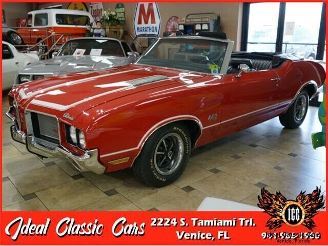 1972 Oldsmobile 442 9,999 Miles Matador Red 1972 Oldsmobile 442 --