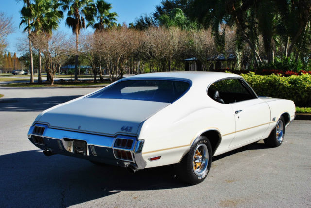 1972 Oldsmobile 442 Numbers Matching Window Sticker Buckets Console - photo 3