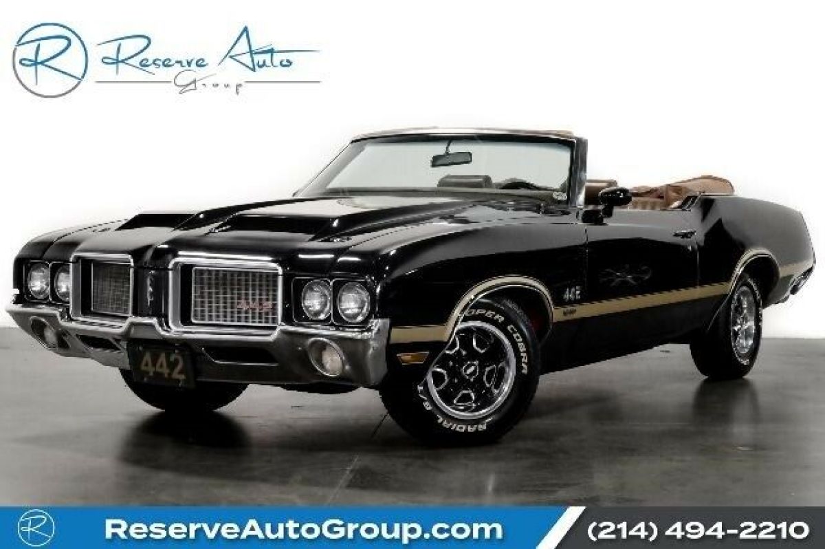 1972 Oldsmobile Cutlass, Black with 16079 Miles available now! 1972 Oldsmobile Cutlass 442 Convertible