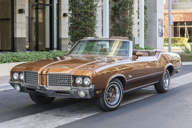 1972 Oldsmobile Cutlass convertible "matching numbers" 1972 Oldsmobile Cutlass