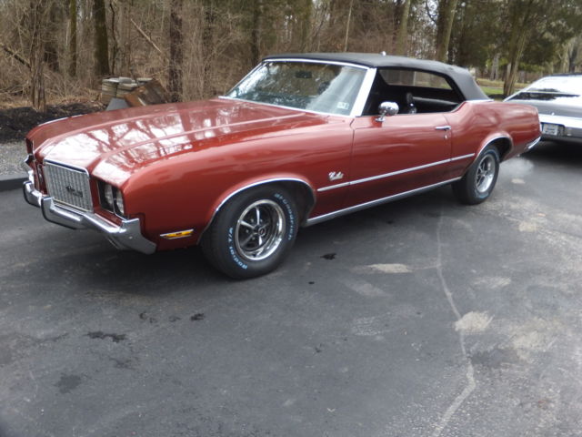 1972 Oldsmobile Cutlass Convertible U Code all original numbers matching 2 owner 1972 Oldsmobile Cutlass Cutlass S
