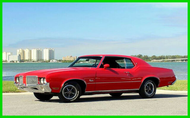 1972 Oldsmobile Cutlass Oldsmobile's Code 75 Matador Red