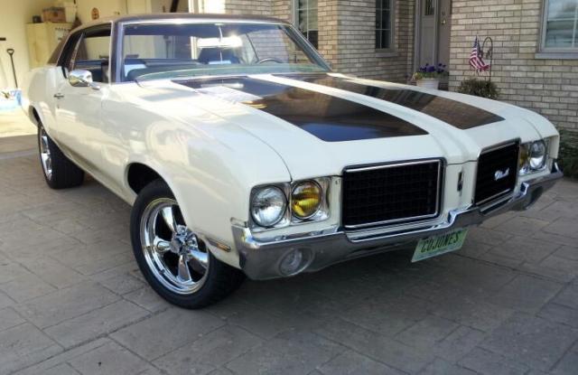 1972 Oldsmobile Cutlass Muscle Car 1972 Oldsmobile Cutlass Cutlass S