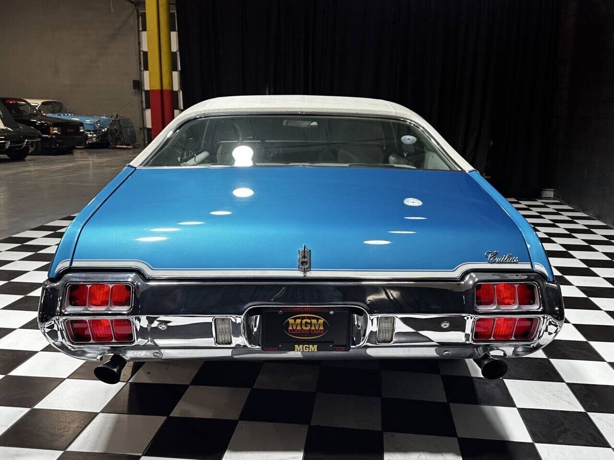 1972 Oldsmobile Cutlass S HOLIDAY COUPE 350 ROCKET AUTOMATIC AC RIDES NICE - photo 10