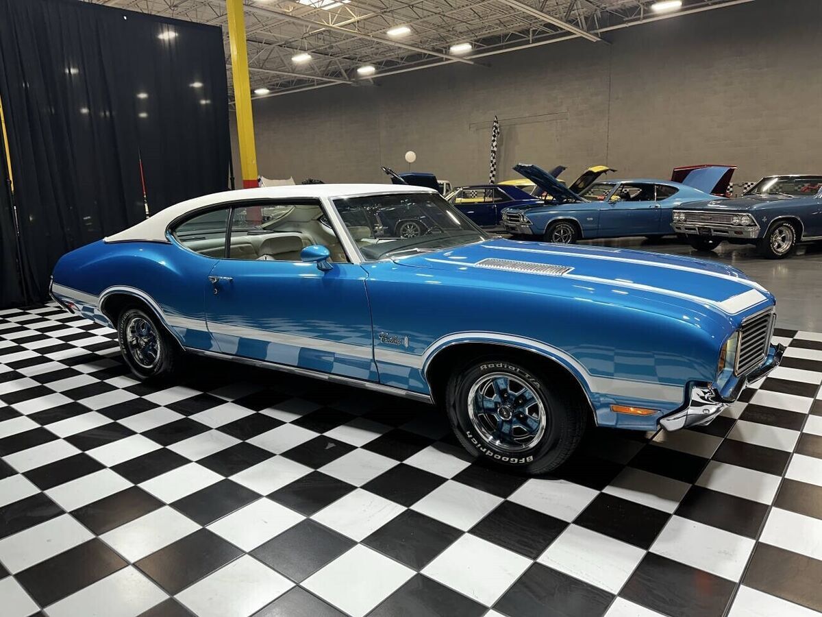 1972 Oldsmobile Cutlass S HOLIDAY COUPE 350 ROCKET AUTOMATIC AC RIDES NICE - photo 6