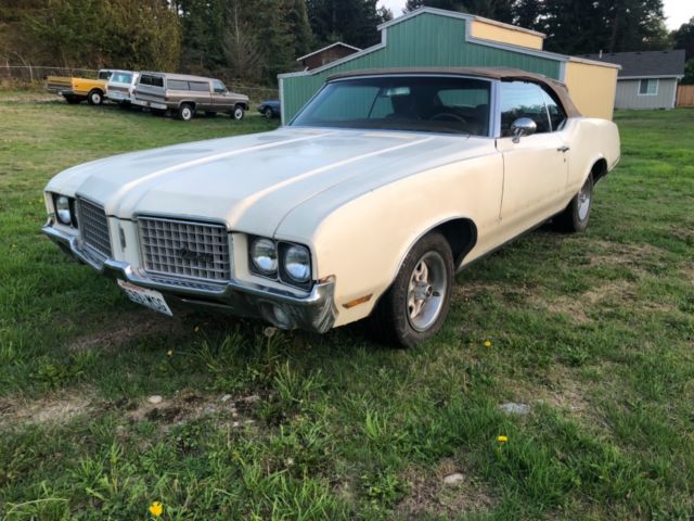 1972 Oldsmobile Cutlass Supreme Convertible 350 Rocket Automatic NO RESERVE 1972 Oldsmobile Cutlass Supreme