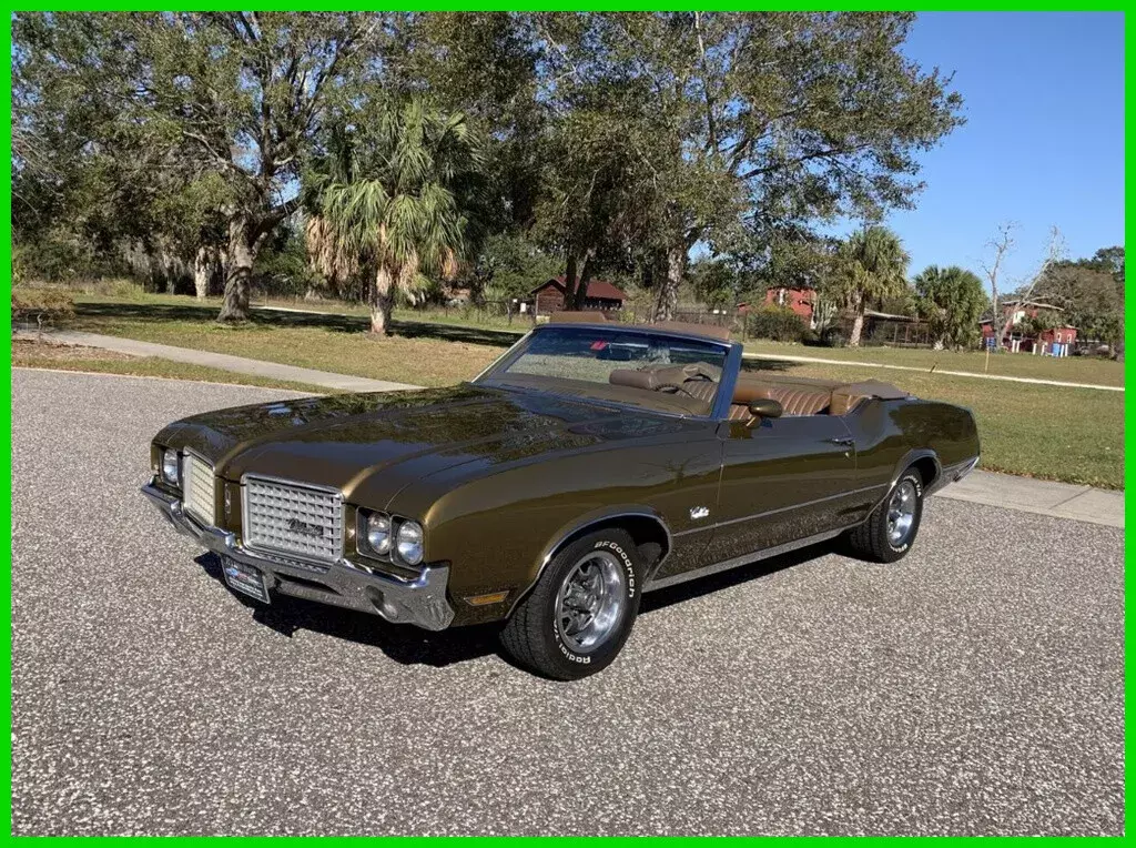 1972 Oldsmobile Cutlass Supreme Convertible Call Doug 727-252-9149 1972 Oldsmobile Cutlass Numbers Matching, Original Paperwork, Beautiful Paint!