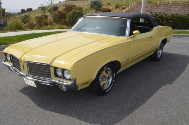 1972 Oldsmobile Cutlass Supreme Convertible NO RESERVE!!! 1972 Oldsmobile Cutlass Supreme
