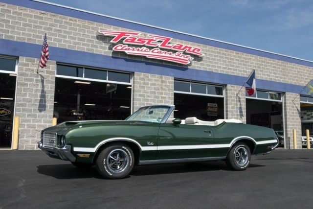 1972 Oldsmobile Cutlass Supreme Convertible Numbers Matching 350 V8 and Trans 1972 Oldsmobile Cutlass Numbers Matching