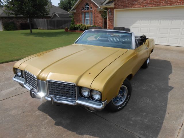 1972 Oldsmobile Cutlass Supreme Convertible U Code Matching 455/T400 442 Hurst 1972 Oldsmobile Cutlass Supreme