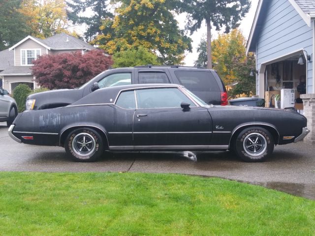 1972 Oldsmobile Cutlass Supreme, factory triple black, well optioned, 442 cousin 1972 Oldsmobile Cutlass Supreme unrestored survivor!