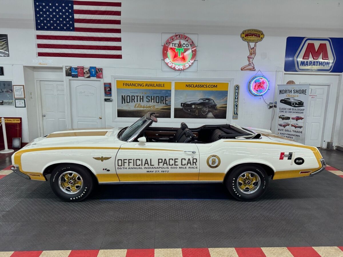 1972 Oldsmobile Cutlass - HURST OLDS CONVERTIBLE - PACE CAR REPLICA - SEE - photo 11