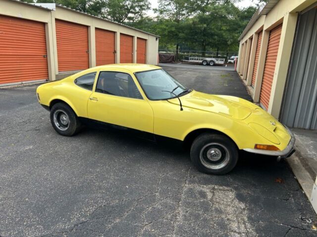 1972 Opel GT 1.9L Engine Manual Transmission 1972 Opel GT