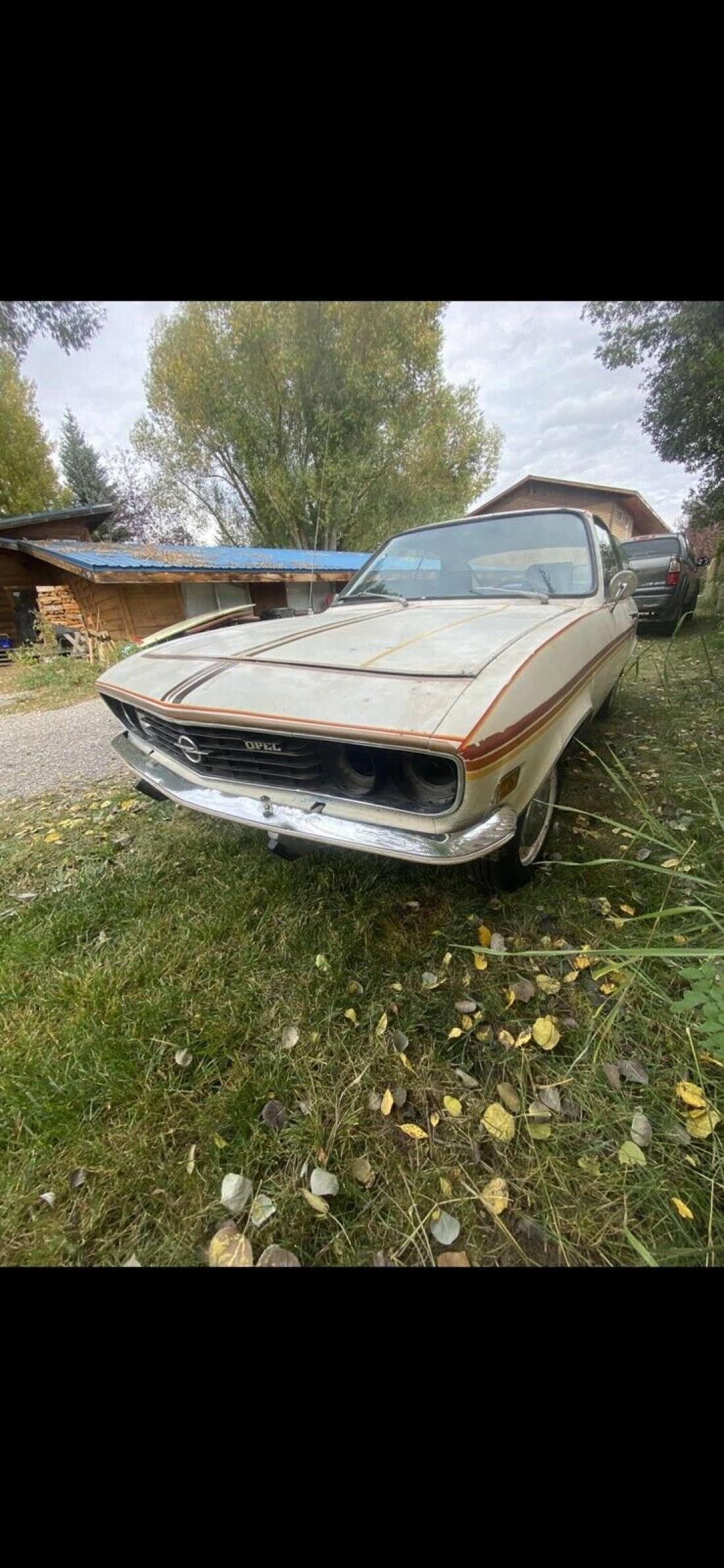 1972 Opel Manta groovy 70s pinstripe tape - photo 4