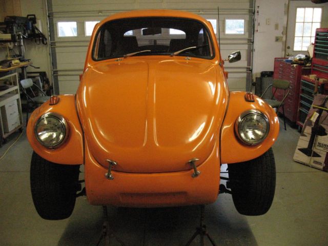 1972 Orange Baja Bug Super Beetle 9/15 Updated Pictures!!! 1972 Volkswagen Beetle - Classic