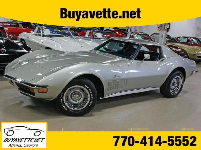1972 Pewter Silver Corvette Buyavette inc Atlanta 1972 Chevrolet Corvette Coupe
