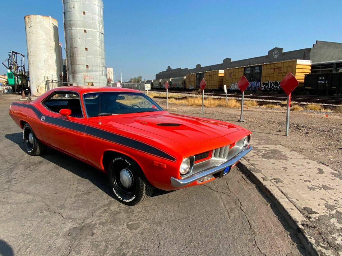 1972 Plymouth 340 'Cuda' 1972 Plymouth Barracuda 340ci V8, AC, Slap Stick Auto!