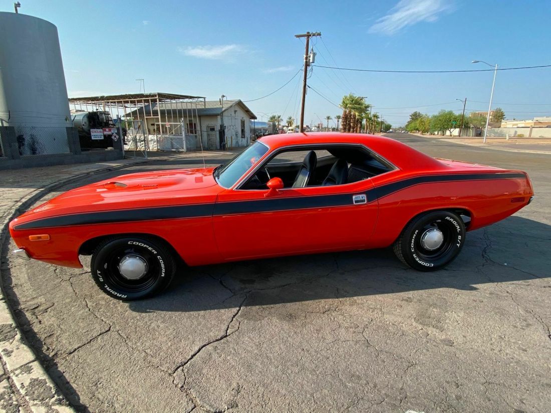 1972 Plymouth Barracuda 340ci V8, AC, Slap Stick Auto! - photo 12