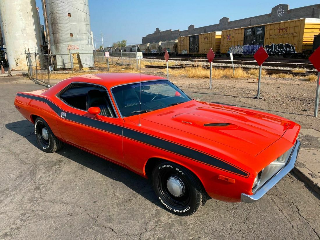 1972 Plymouth Barracuda 340ci V8, AC, Slap Stick Auto! - photo 3
