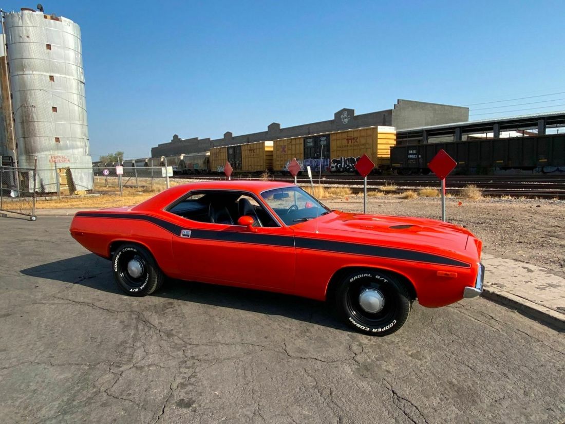 1972 Plymouth Barracuda 340ci V8, AC, Slap Stick Auto! - photo 4