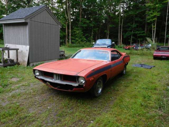 1972 PLYMOUTH BARRACUDA 1 OWNER MATCHING NUMBERS 50K MILES RUNS,CHALLENGER,MOPAR 1972 Plymouth Barracuda