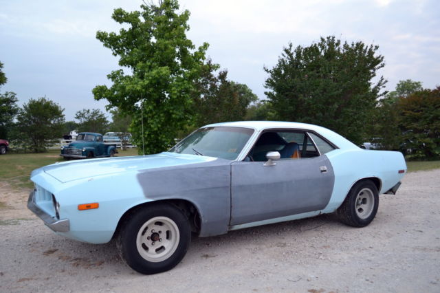 1972 Plymouth Barracuda 383, Cuda, Texas Storage Find Project, Challenger 1972 Plymouth Barracuda Cuda