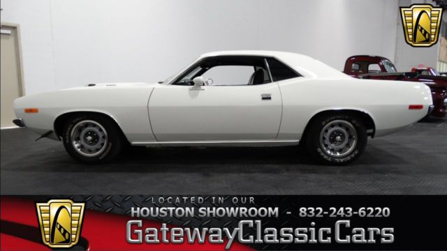 1972 Plymouth Cuda 21260 Miles White 2 Door 340 CID V8 3-Speed Auto 1972 Plymouth Other