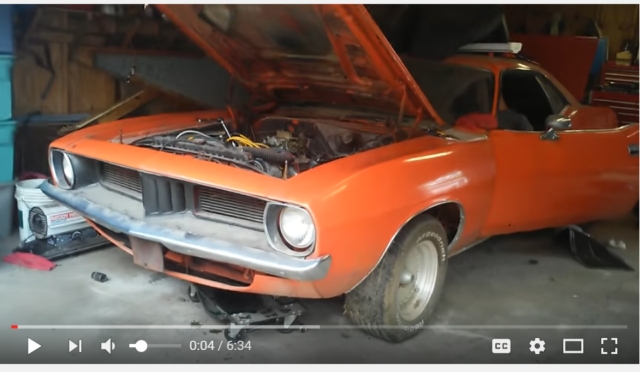 1972 Plymouth Cuda 2d E Body 440 CID 833 4 Speed 8 3/4 489 +742 Rear 1972 Plymouth CUDA E BODY plymouth cuda body type 2d burnt oragnge