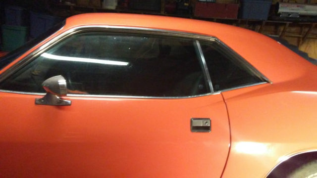 1972 Plymouth CUDA E BODY plymouth cuda body type 2d burnt oragnge - photo 2