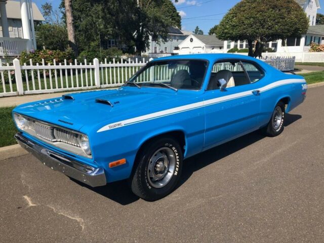 1972 PLYMOUTH DUSTER 340''H'' CODE PETTY BLUE A/C 2 BUILDSHEETS 1972 Plymouth Other --