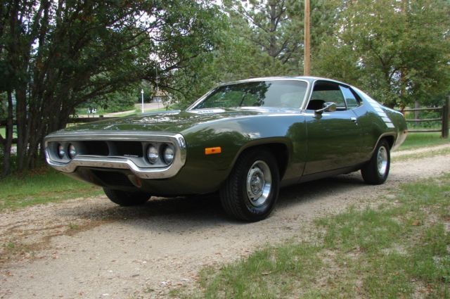 1972 Plymouth Road Runner 400 1972 Plymouth Road Runner 400