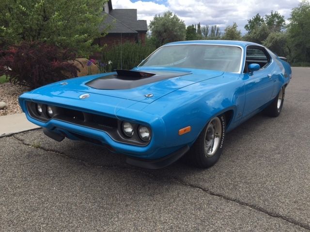 1972 Plymouth Road Runner, GTX, 1 0f 219 produced ( not barracuda ) no reserve 1972 Plymouth Road Runner