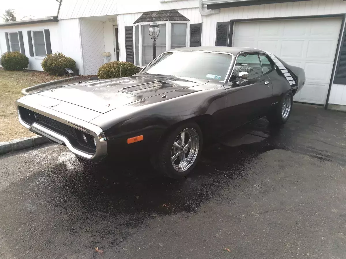 1972 Plymouth Road Runner Tribute Black ROADRUNNER 1972 Plymouth Road Runner ROADRUNNER